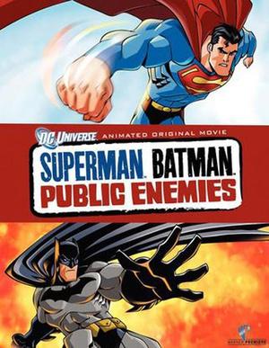 超人与蝙蝠侠公众之敌海报