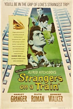 列车上的陌生人海报